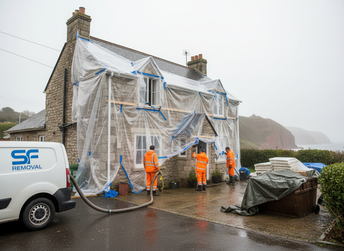 Preparing Your Torquay Home for Spray Foam Removal in Wet Weather