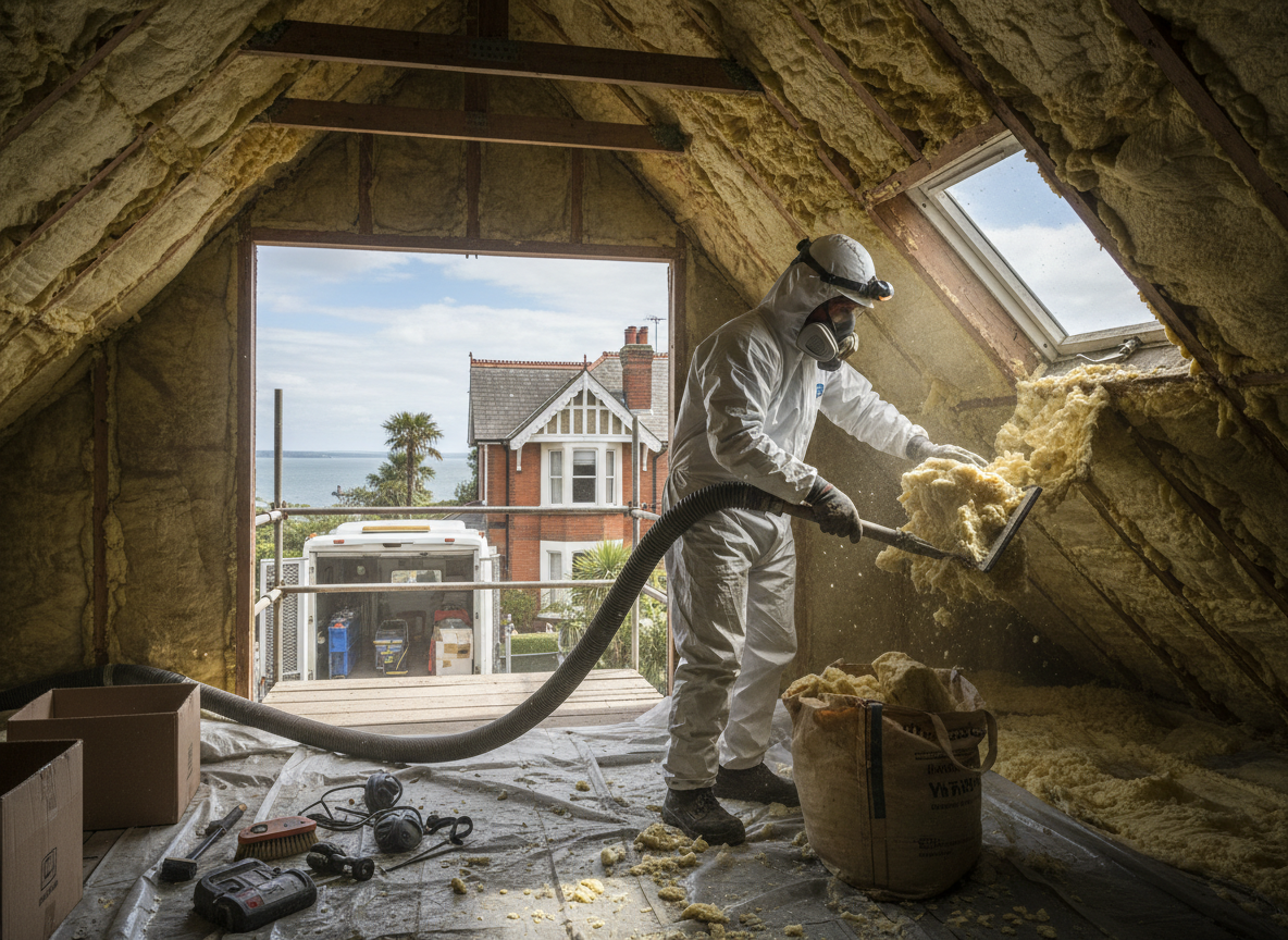 Spray Foam Removal Torquay in Teignmouth, Devon TQ14