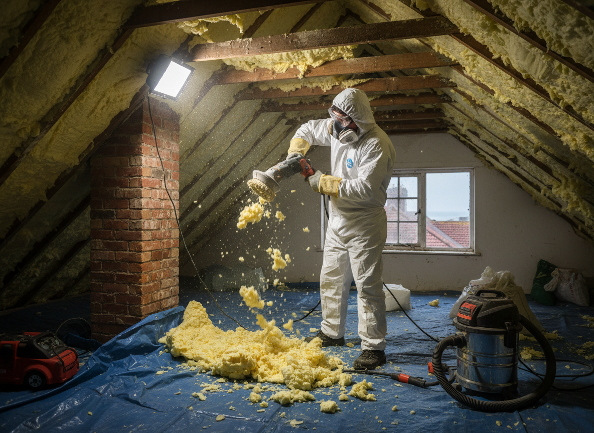 Spray Foam Removal in Exmouth